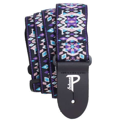 2″ TWS - 7649 HOPE COLLECTION GEOMETRIC JACQUARD GUITAR STRAP Perri's Guitar Accessories for sale canada