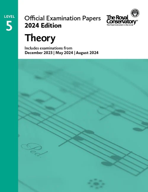 2024 Official Examination Papers - Level 5 Theory Frederick Harris Music Music Books for sale canada