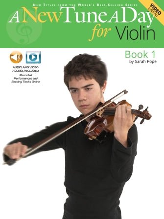 A New Tune a Day for Violin Video Edition, Book 1 Hal Leonard Corporation Music Books for sale canada