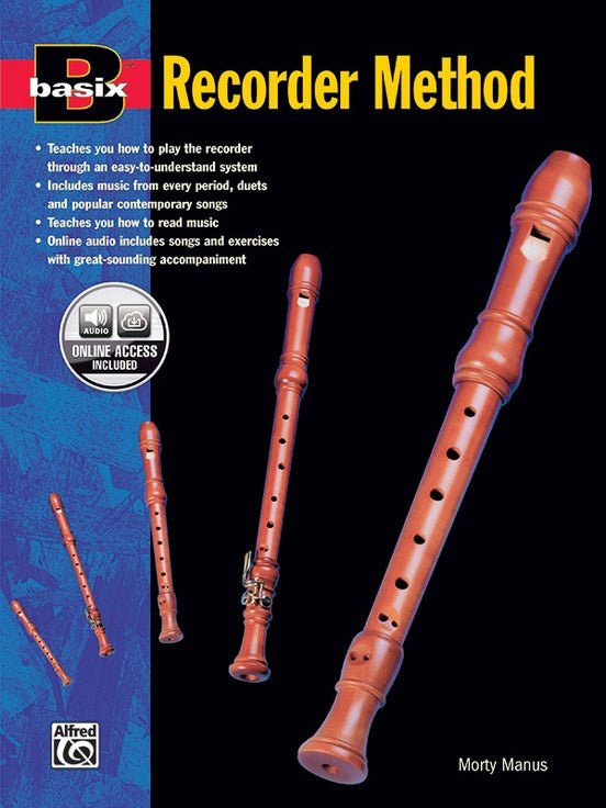 Basix®: Recorder Method Alfred Music Publishing Music Books for sale canada