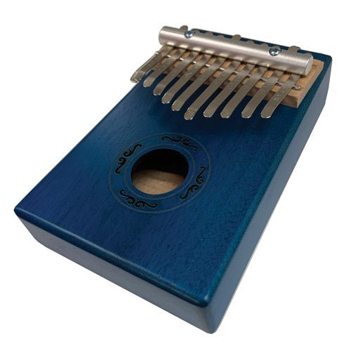 Beaver Creek Kalimba 10 Keys Trans Blue BCKALM - 17TB Beaver Creek Instrument for sale canada