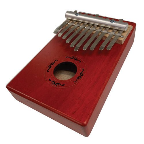 Beaver Creek Kalimba 10 Keys Trans Red BCKALM - 17TR Beaver Creek Instrument for sale canada