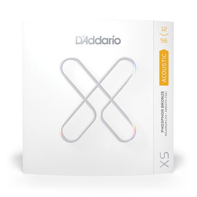 D'Addario 12 - 56 Light Top/Medium Bottom, XS Phosphor Bronze Coated Acoustic Guitar Strings D'Addario &Co. Inc Guitar Accessories for sale canada