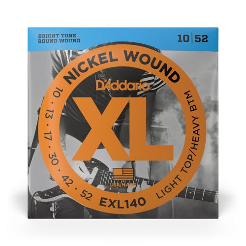 D'Addario EXL140 - Nickel Wound L-TOP H-BTM 10-52 D'Addario &Co. Inc Guitar Accessories for sale canada