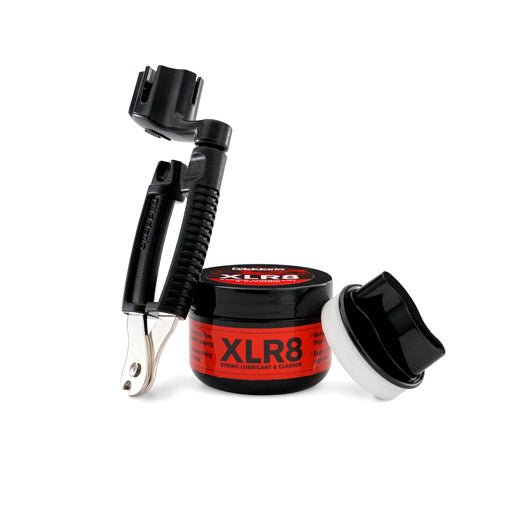 D'Addario String Care Bundle - XLR8 String Lubricant / Cleaner w/ Pro - Winder D'Addario &Co. Inc Guitar Accessories for sale canada