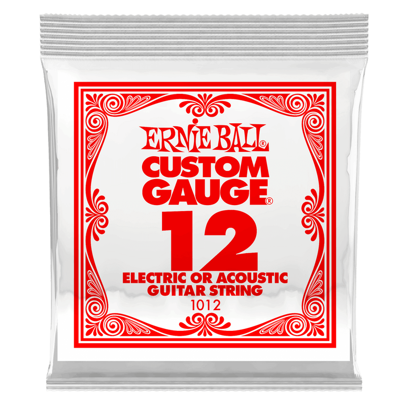 Ernie Ball 1012 Nickel Wound Electric or Acoustic Guitar String - 0.012 Ernie Ball Guitar Accessories for sale canada