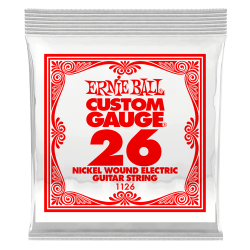 Ernie Ball 1126 Nickel Wound Electric Guitar String - 0.026 Ernie Ball Guitar Accessories for sale canada