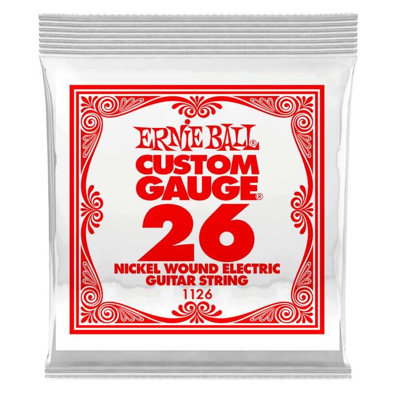 Ernie Ball 1126 Nickel Wound Electric Guitar String - 0.026 Ernie Ball Guitar Accessories for sale canada