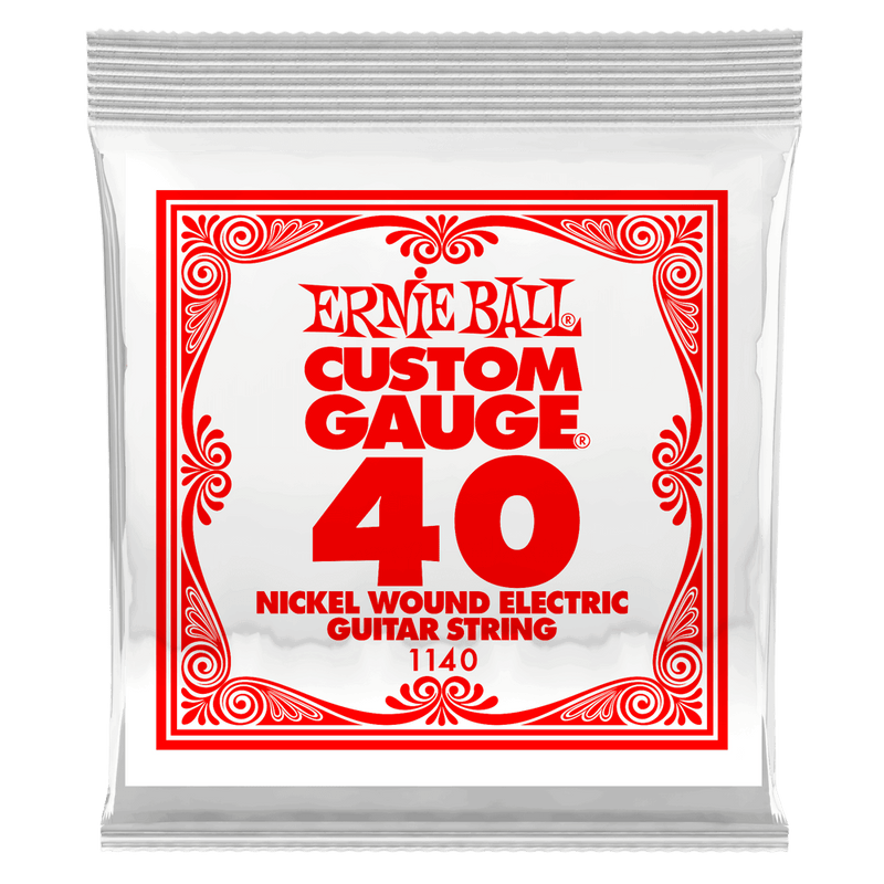 Ernie Ball 1140 Nickel Wound Electric or Acoustic Guitar String - 0.040 Ernie Ball Guitar Accessories for sale canada