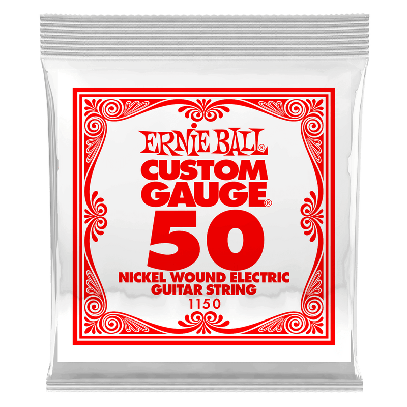 Ernie Ball 1150 Nickel Wound Electric or Acoustic Guitar String - 0.050 Ernie Ball Guitar Accessories for sale canada