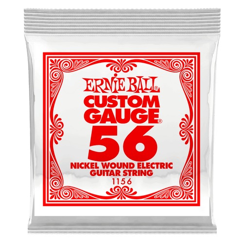 Ernie Ball 1156 Nickel Wound Electric or Acoustic Guitar String - 0.056 Ernie Ball Guitar Accessories for sale canada