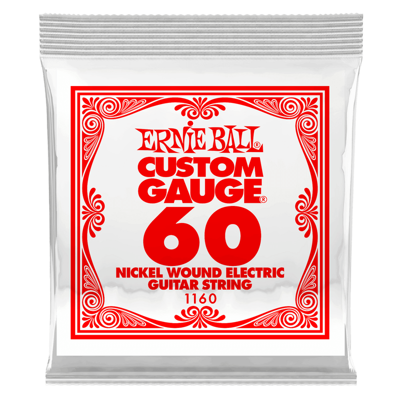 Ernie Ball 1160 Nickel Wound Electric or Acoustic Guitar String - 0.060 Ernie Ball Guitar Accessories for sale canada