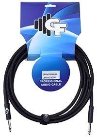 GF FAT - TWEED (All Balck) INSTRUMENT CABLE - 10 FEET Groove Factory Accessories for sale canada