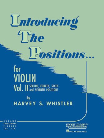 Introducing the Positions for Violin Volume 2 - Second, Fourth, Sixth and Seventh Hal Leonard Corporation Music Books for sale canada