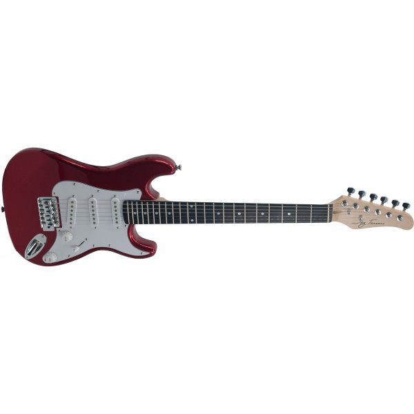 Jay Turser 3/4 Size S - Style lightweight Electric Guitar, Metallic Red Jay Turser Guitar for sale canada