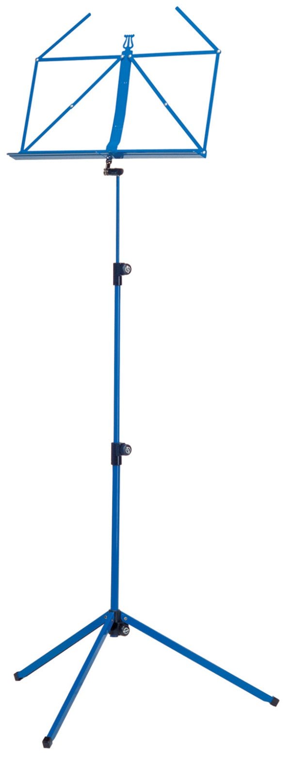 K&M 100/1 Deluxe Folding Music Stand Blue K&M Accessories for sale canada