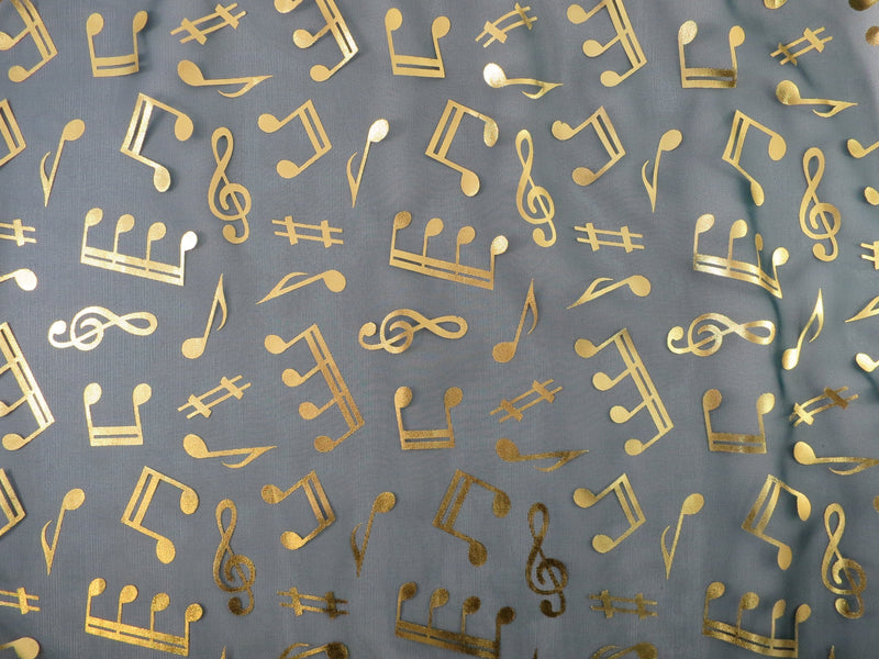 Scarf w/ Mixed Music Notes Orange/Gold Music Treasures Accessories for sale canada