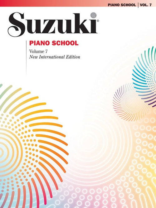 Suzuki Piano School Piano Book, Volume 7 New Alfred Music Publishing Music Books for sale canada