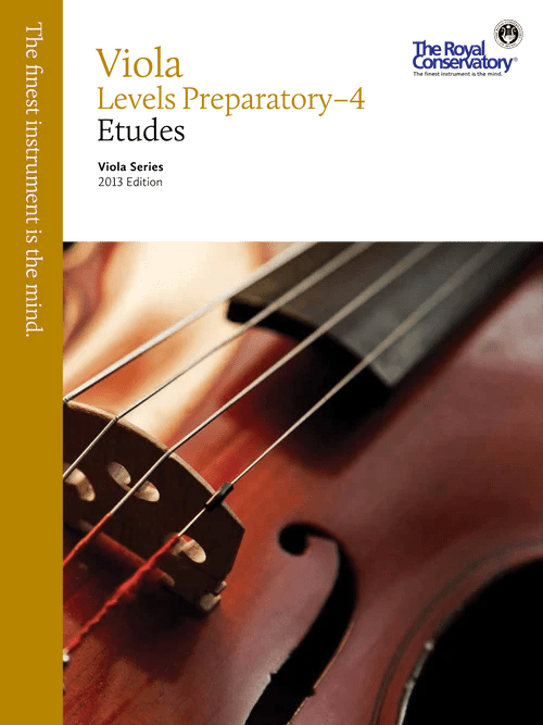 Viola Preparatory - 4, Etudes Frederick Harris Music Music Books for sale canada