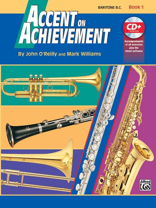 Accent on Achievement, Book 1 For Baritone B.C. Book & CD Default Alfred Music Publishing Music Books for sale canada