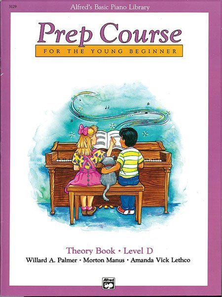 Alfred's Basic Piano Prep Course: Theory Book D Alfred Music Publishing Music Books for sale canada