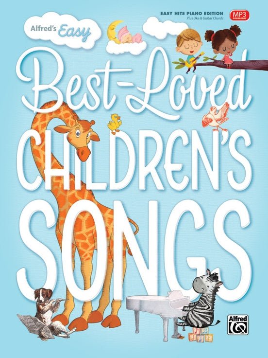 Alfred's Easy Best-Loved Children's Songs Alfred Music Publishing Music Books for sale canada