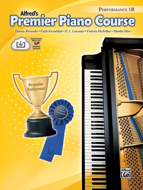 Alfred's Premier Piano Course, Performance 1B with CD or Online Audio Book & Online Audio Alfred Music Publishing Music Books for sale canada