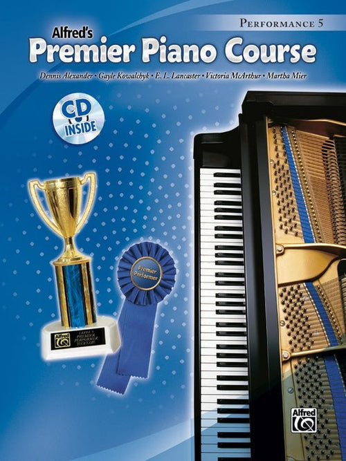 Alfred's Premier Piano Course, Performance 5 with CD Alfred Music Publishing Music Books for sale canada