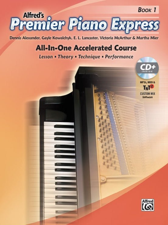 Alfred's Premier Piano Express Book 1 Alfred Music Publishing Music Books for sale canada