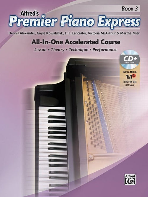 Alfred's Premier Piano Express Book 3 Alfred Music Publishing Music Books for sale canada