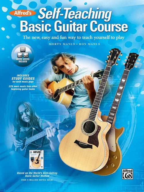 Alfred's Self-Teaching Basic Guitar Course Alfred Music Publishing Music Books for sale canada