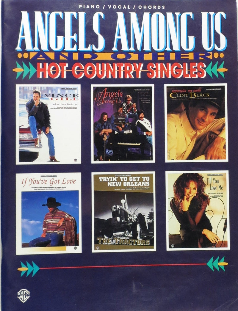 Angels Among Us and other Hot Country Singles Warner Bros Publication Music Books for sale canada