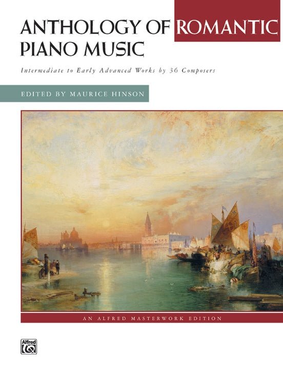 Anthology of Romantic Piano Music Alfred Music Publishing Music Books for sale canada