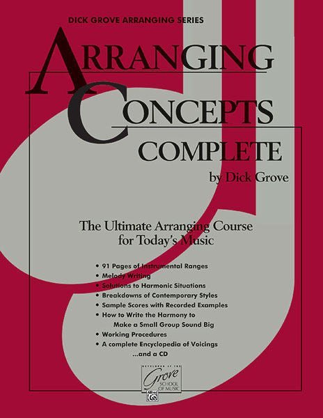 Arranging Concepts Complete Default Alfred Music Publishing Music Books for sale canada