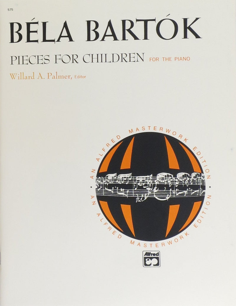 Bela Bartok, Pieces For Children Alfred Music Publishing Music Books for sale canada