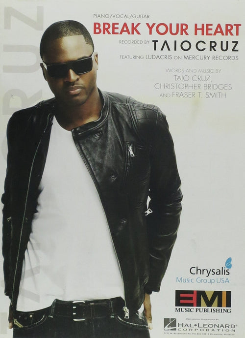 Break Your Heart, Taio Cruz for P/V/G Hal Leonard Corporation Music Books for sale canada