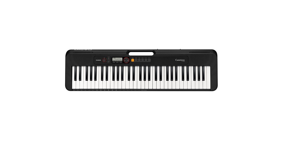 Casio Casiotone CT-S200WE Electronic Keyboard 61-Key with USB White