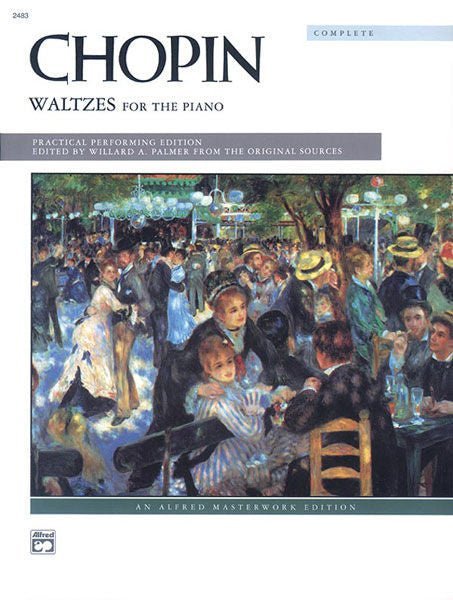 Chopin, Waltzes (Complete) Alfred Music Publishing Music Books for sale canada,038081014371