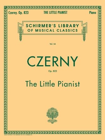 Czerny, Little Pianist, Op. 823 (Complete) Piano Solo Hal Leonard Corporation Music Books for sale canada