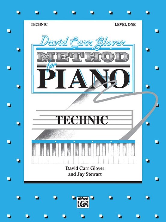 David Carr Glover Method for Piano: Technic, Level 1 Alfred Music Publishing Music Books for sale canada