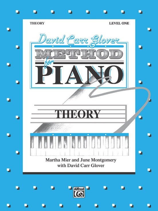 David Carr Glover Method for Piano: Theory, Level 1 Alfred Music Publishing Music Books for sale canada