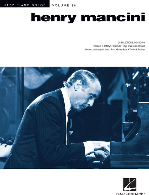 Henry Mancini Jazz Paino SolosVolume 38 Hal Leonard Corporation Music Books for sale canada