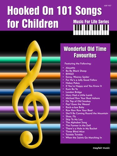 Hooked On 101 Songs for Children Mayfair Music Music Books for sale canada