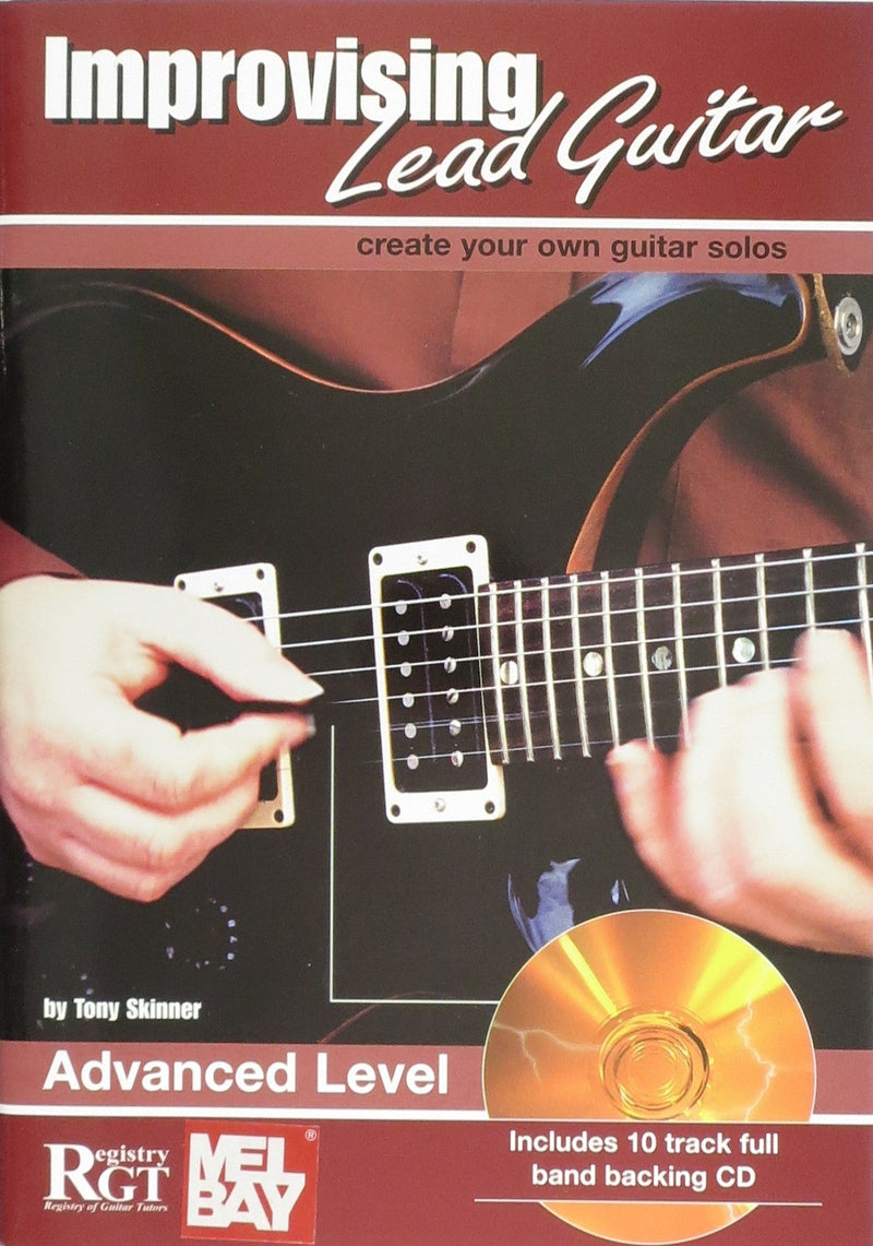 Improvising Lead Guitar, Advanced Level, (Book & CD) Mel Bay Publications, Inc. Music Books for sale canada