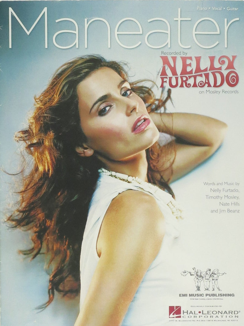 Maneater- Nelly Furtado Hal Leonard Corporation Music Books for sale canada