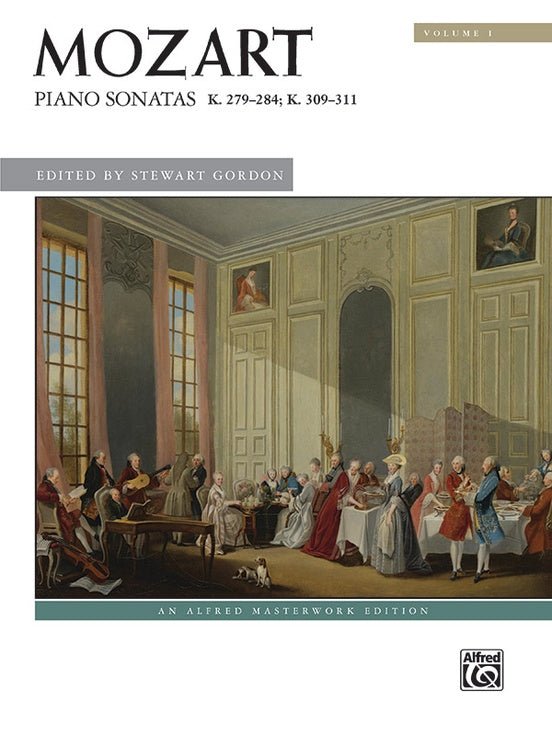 Mozart, Piano Sonatas Vol. 1, K.279-284; K.309-311 Alfred Music Publishing Music Books for sale canada