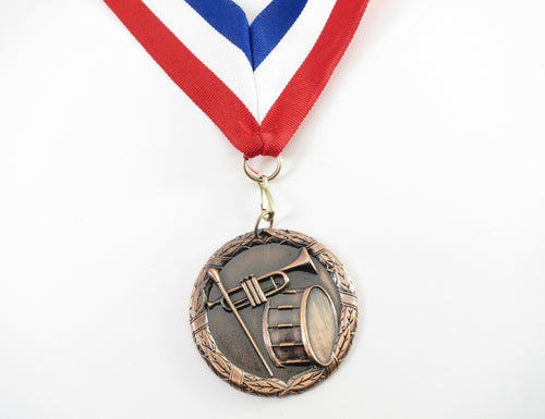 Music Medallion Award Medal with Neck Ribbon Instruments Music Treasures Novelty for sale canada