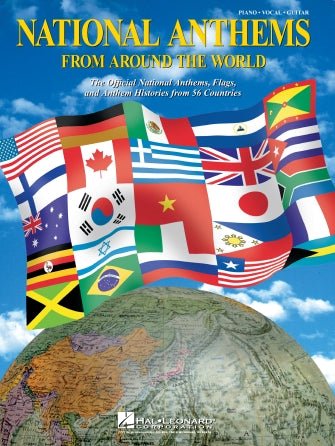 National Anthems From Around The World, P/V/G Hal Leonard Corporation Music Books for sale canada