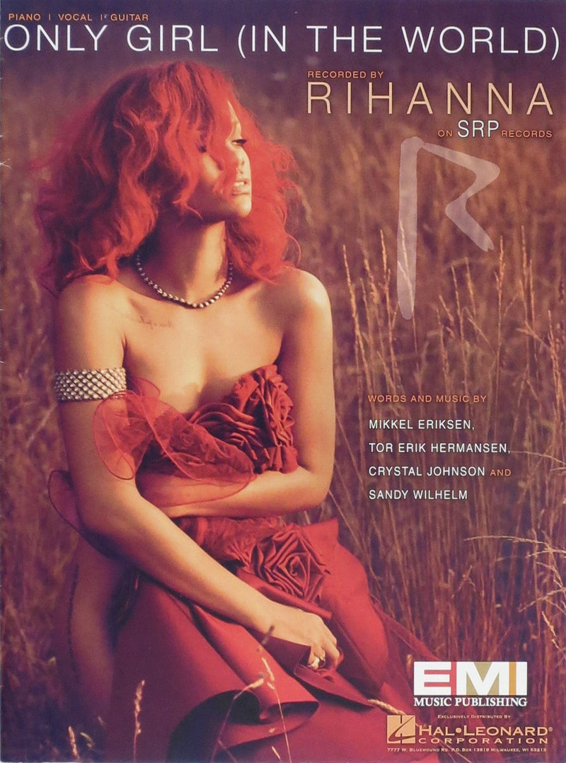 Only Girl (In The World) by Rihanna Hal Leonard Corporation Music Books for sale canada