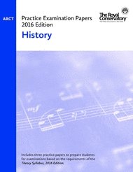 Practice Examination Papers 2016 Edition: ARCT History Frederick Harris Music Music Books for sale canada